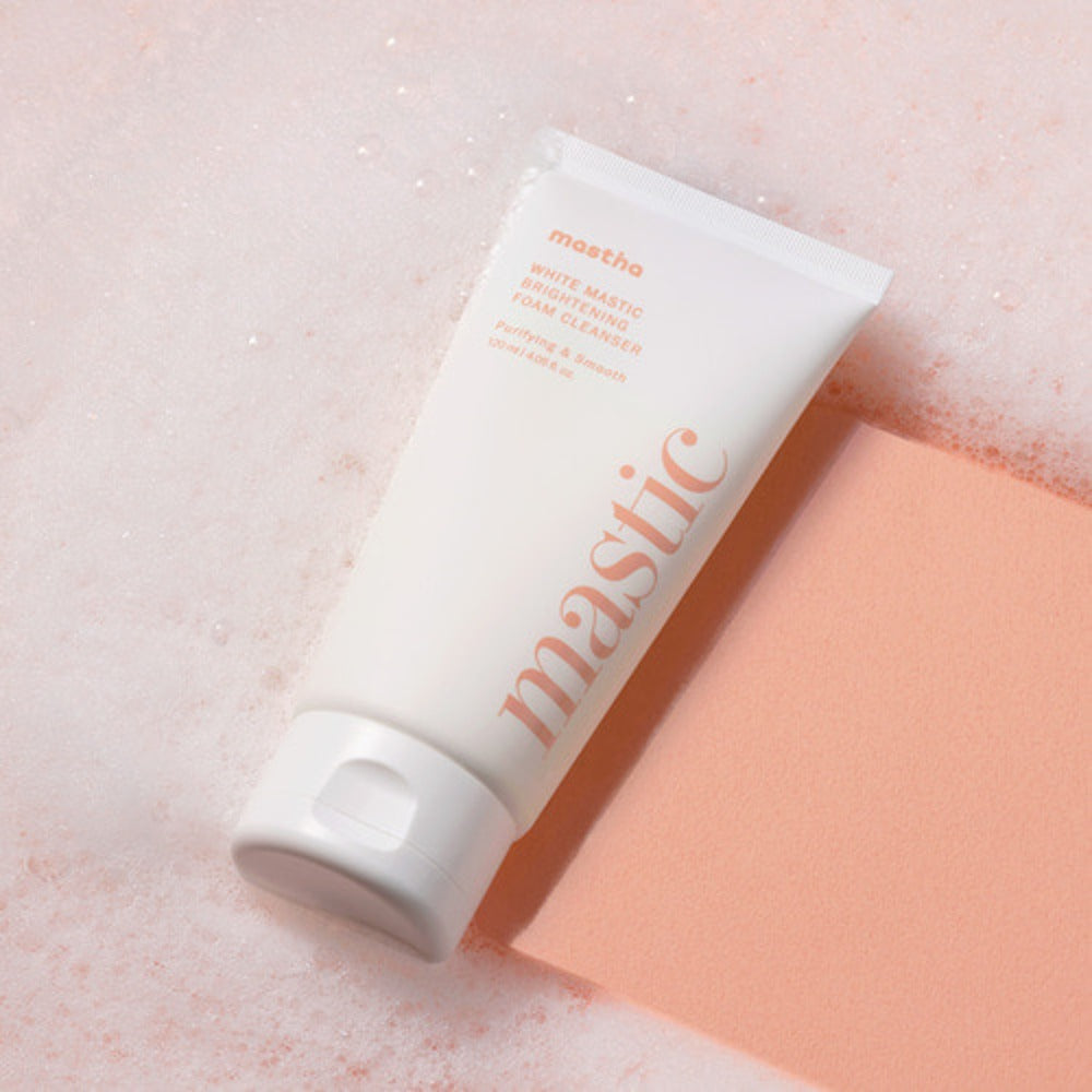 White Mastic Brightening Foam Cleanser