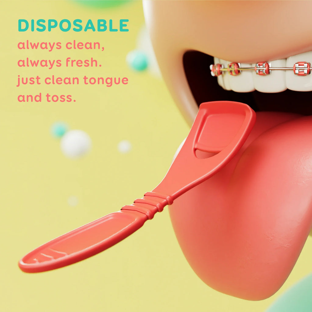 Kiddo Tongue Cleaner -  Lot de 28