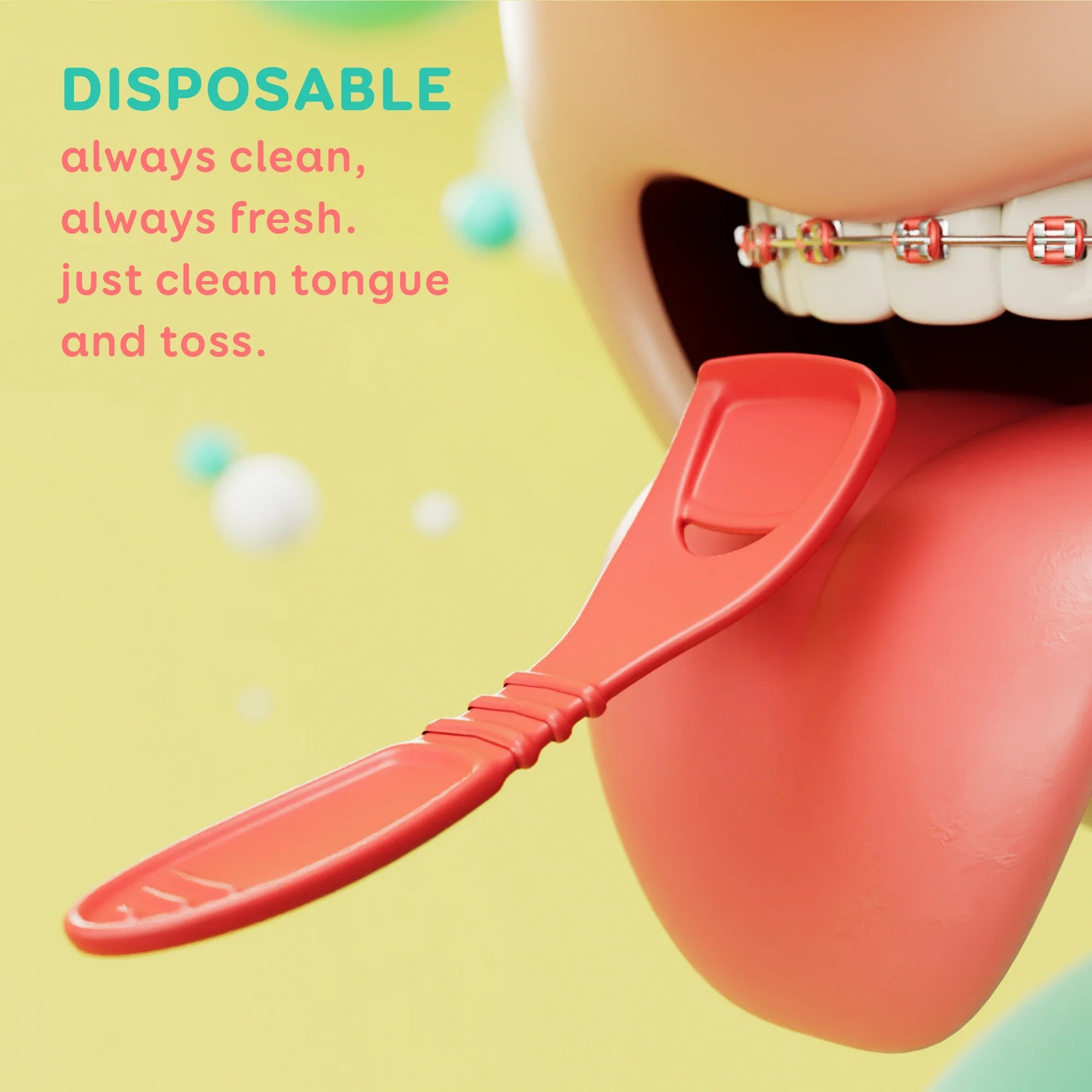 Kiddo Tongue Cleaner -  Lot de 28