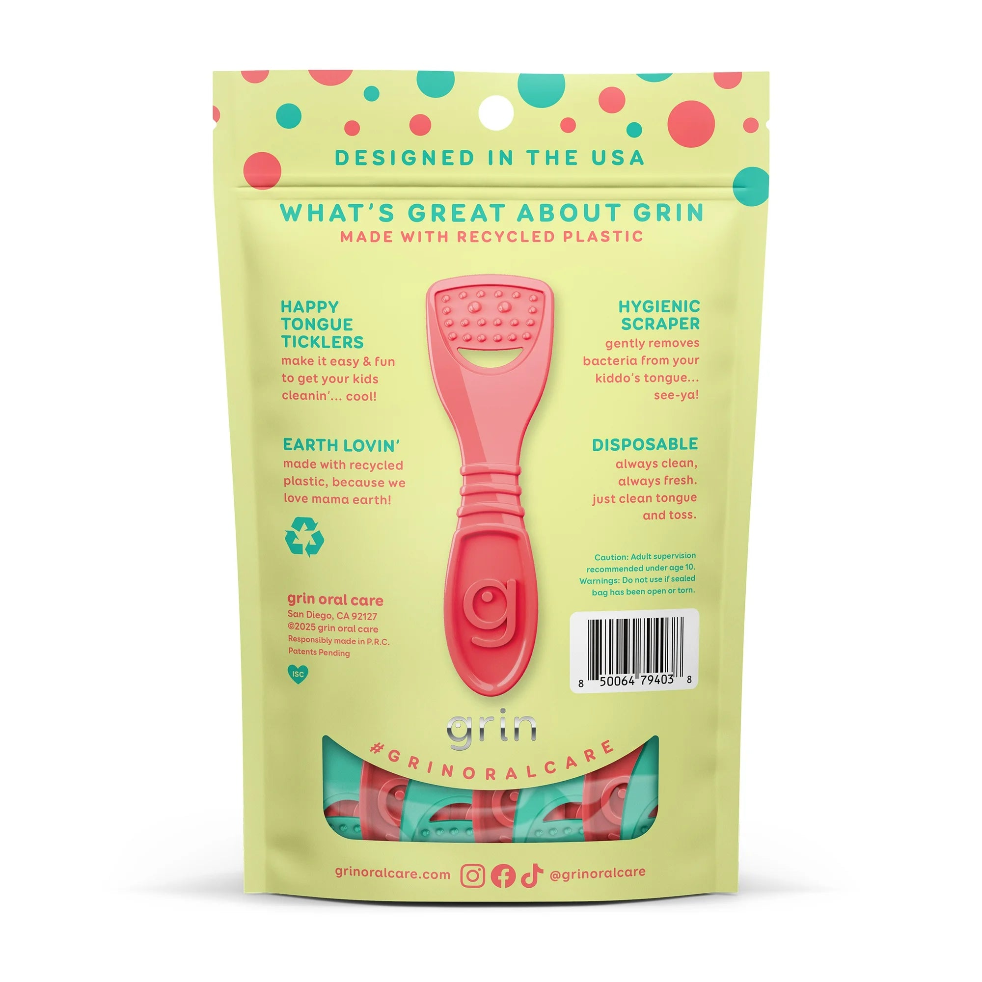 Kiddo Tongue Cleaner -  Lot de 28