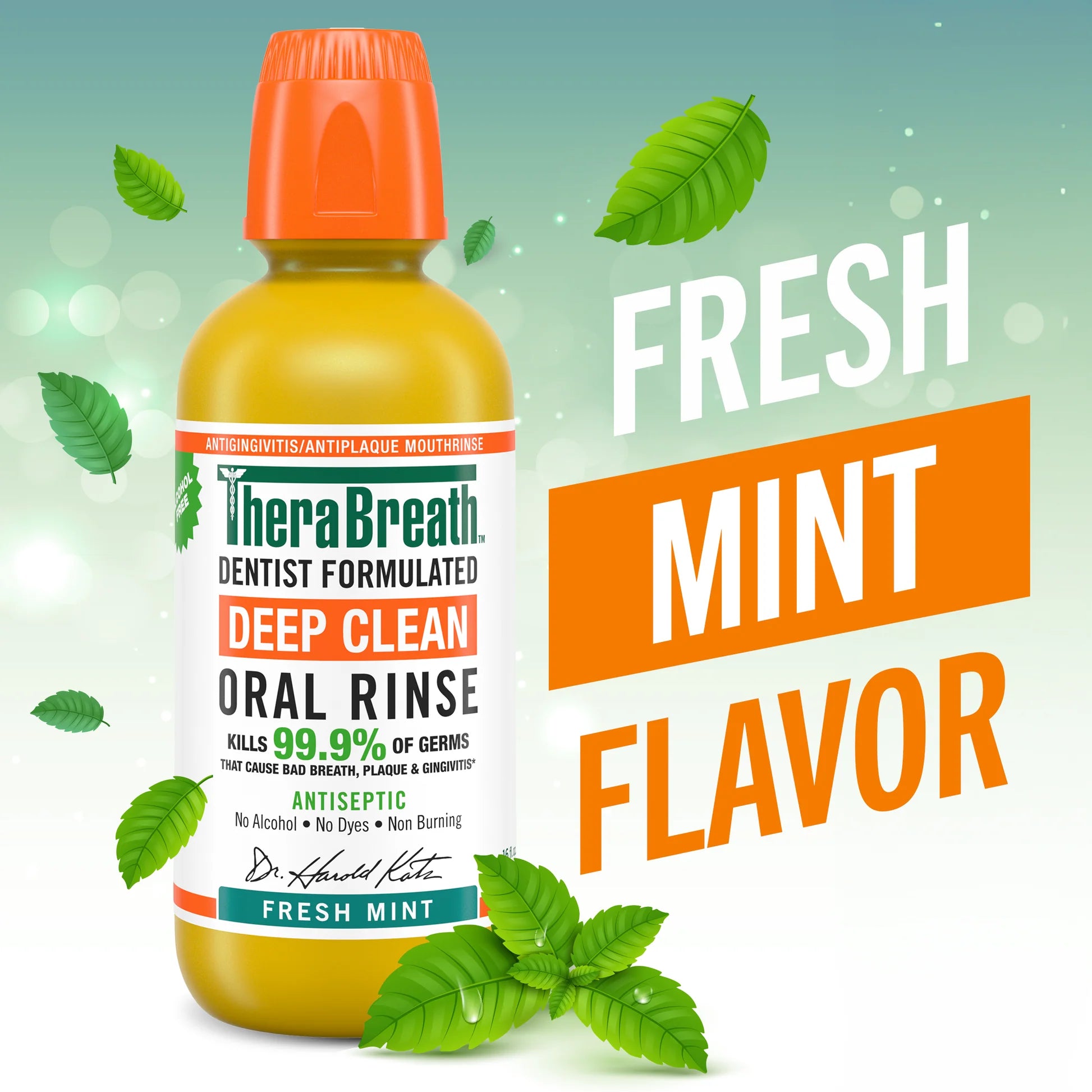 TheraBreath Deep Clean Oral Rinse