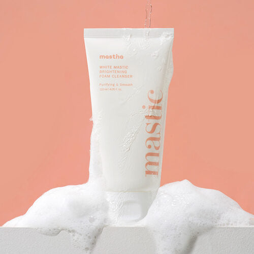 White Mastic Brightening Foam Cleanser