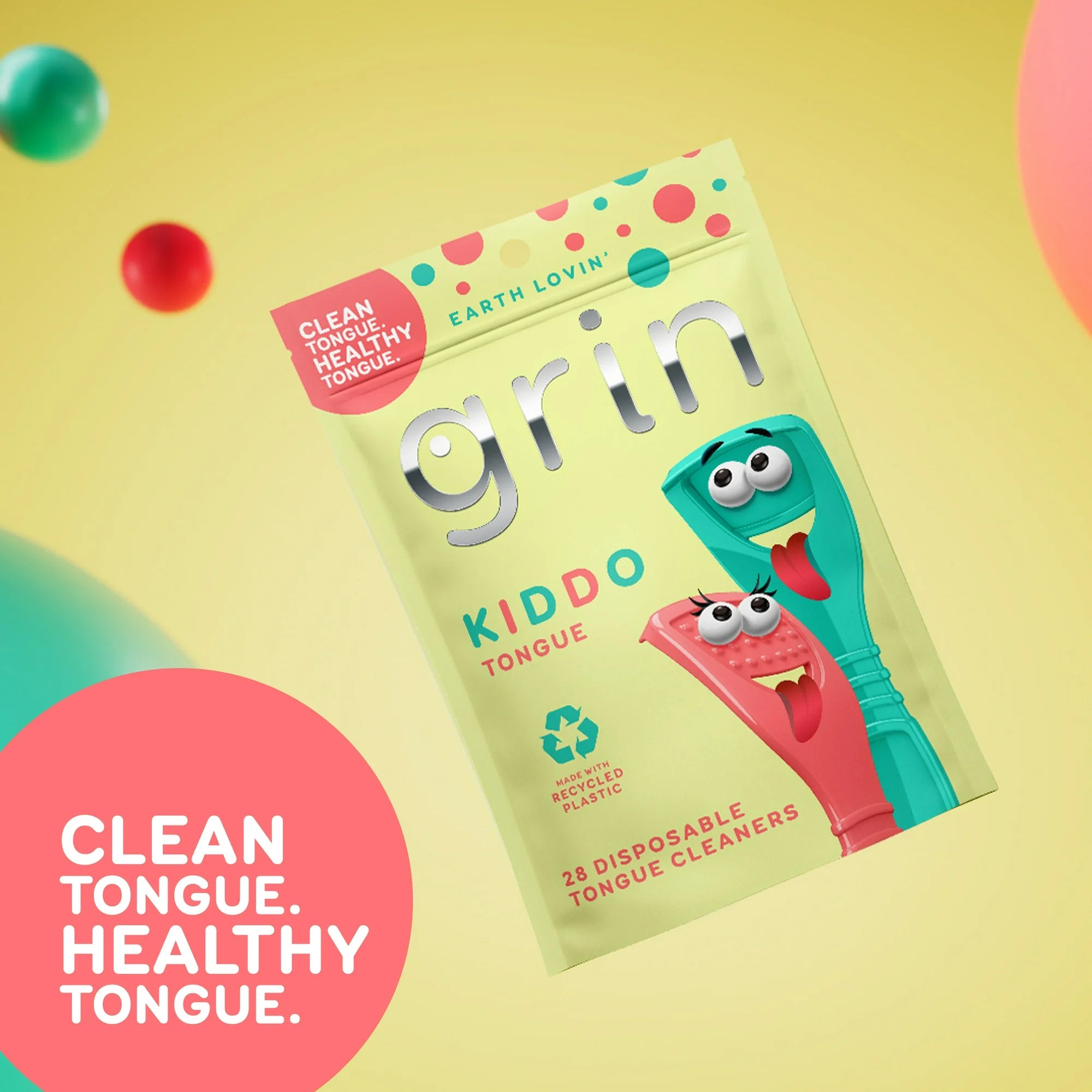 Kiddo Tongue Cleaner -  Lot de 28