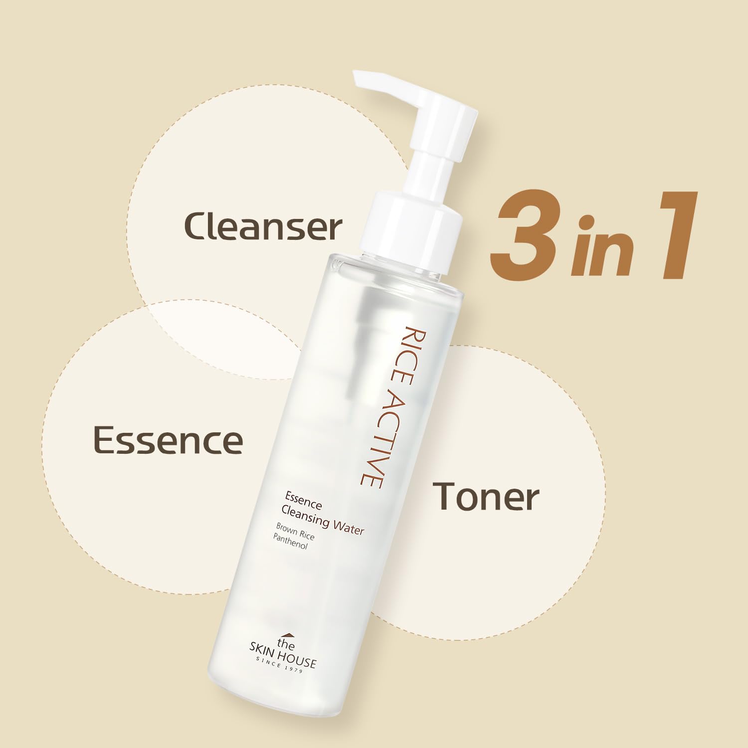 Rice Active Essence Cleansing Water