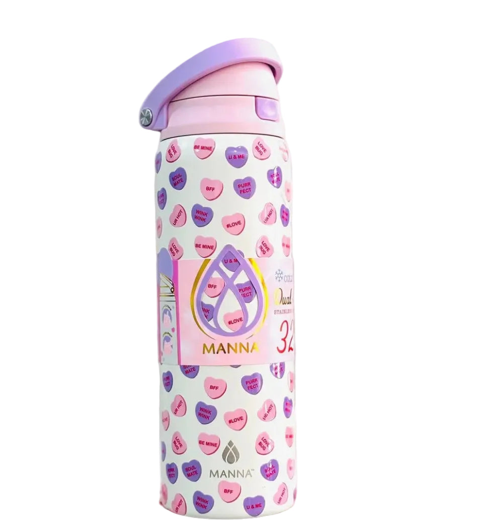 Insulated Stainless Steel Water Bottle Manna Dual-Active