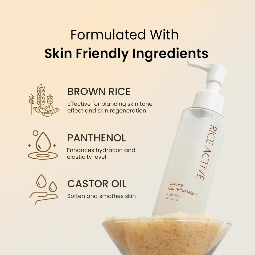 Rice Active Essence Cleansing Water