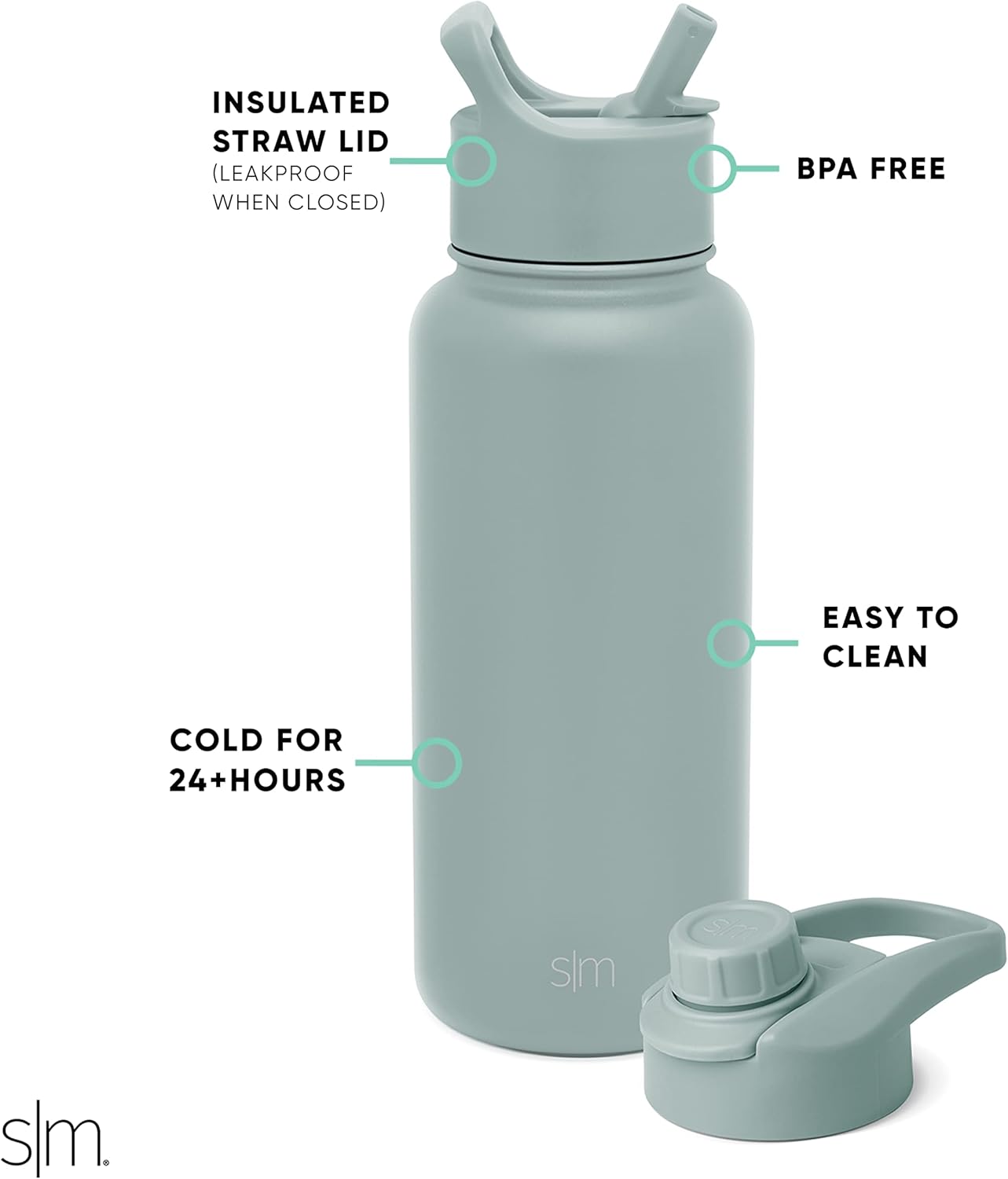 Summit Stainless Steel Water Bottle