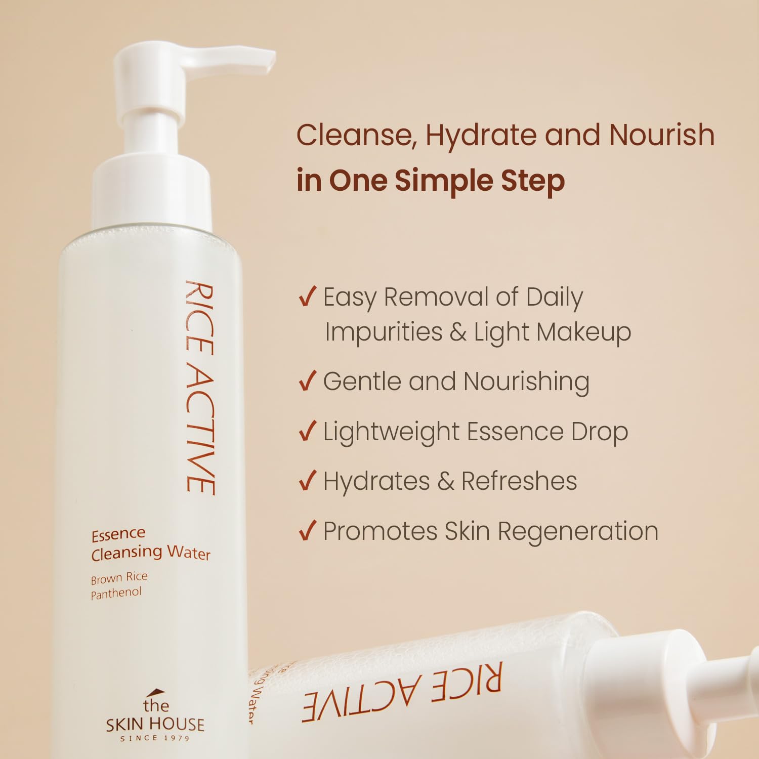 Rice Active Essence Cleansing Water