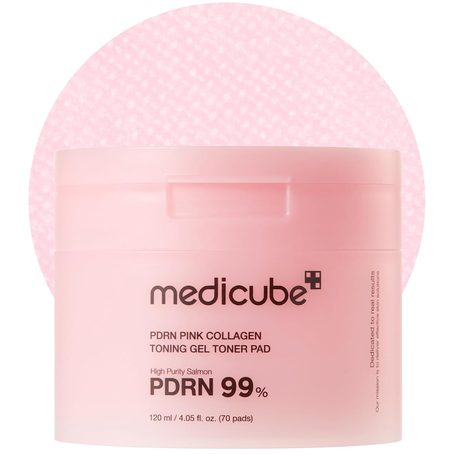PDRN Pink Collagen Toning Gel Toner Pads 70Pcs