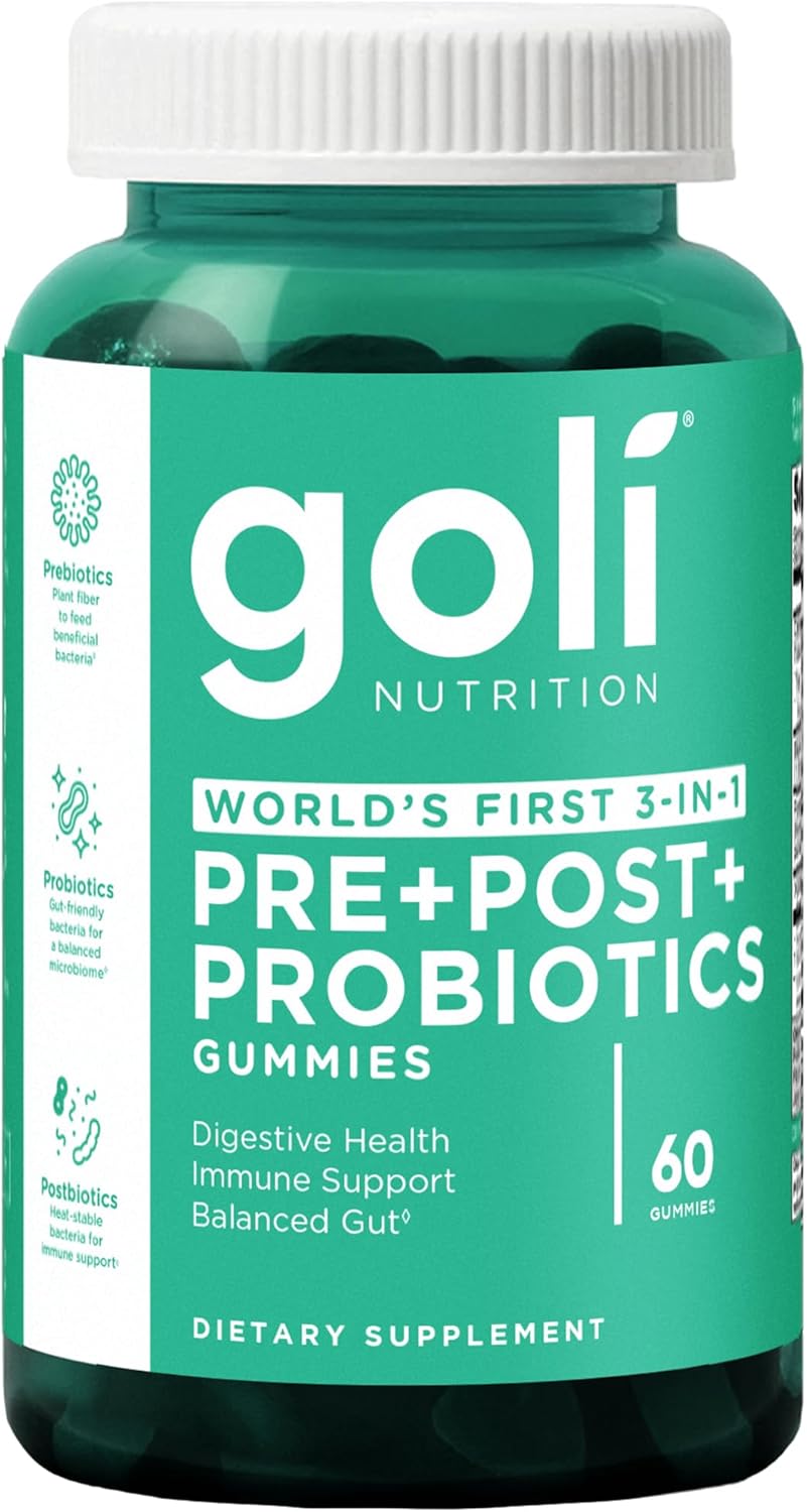 Pre Pro Postbiotic Gummies - 60 Count