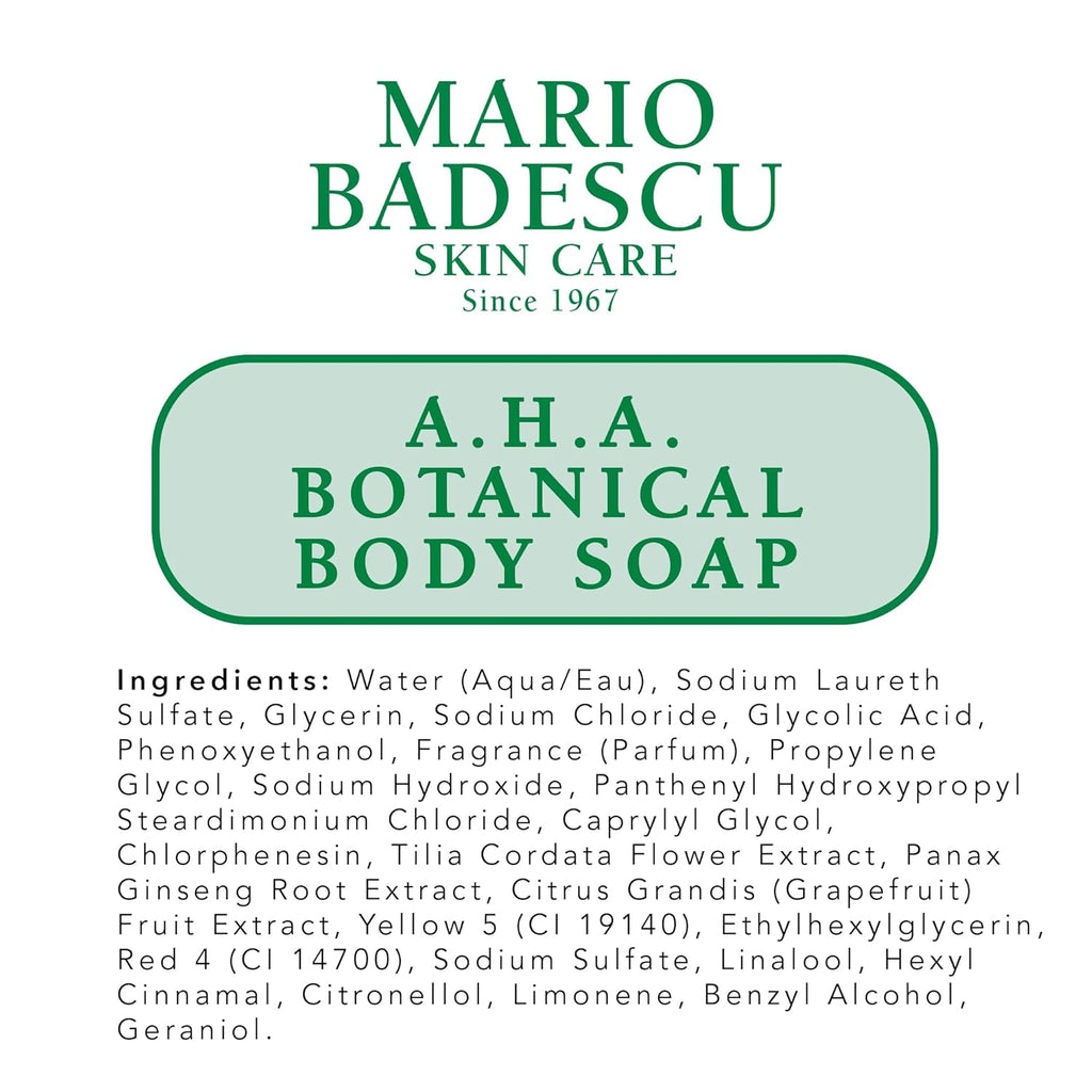 A.H.A Botanical Body Soap
