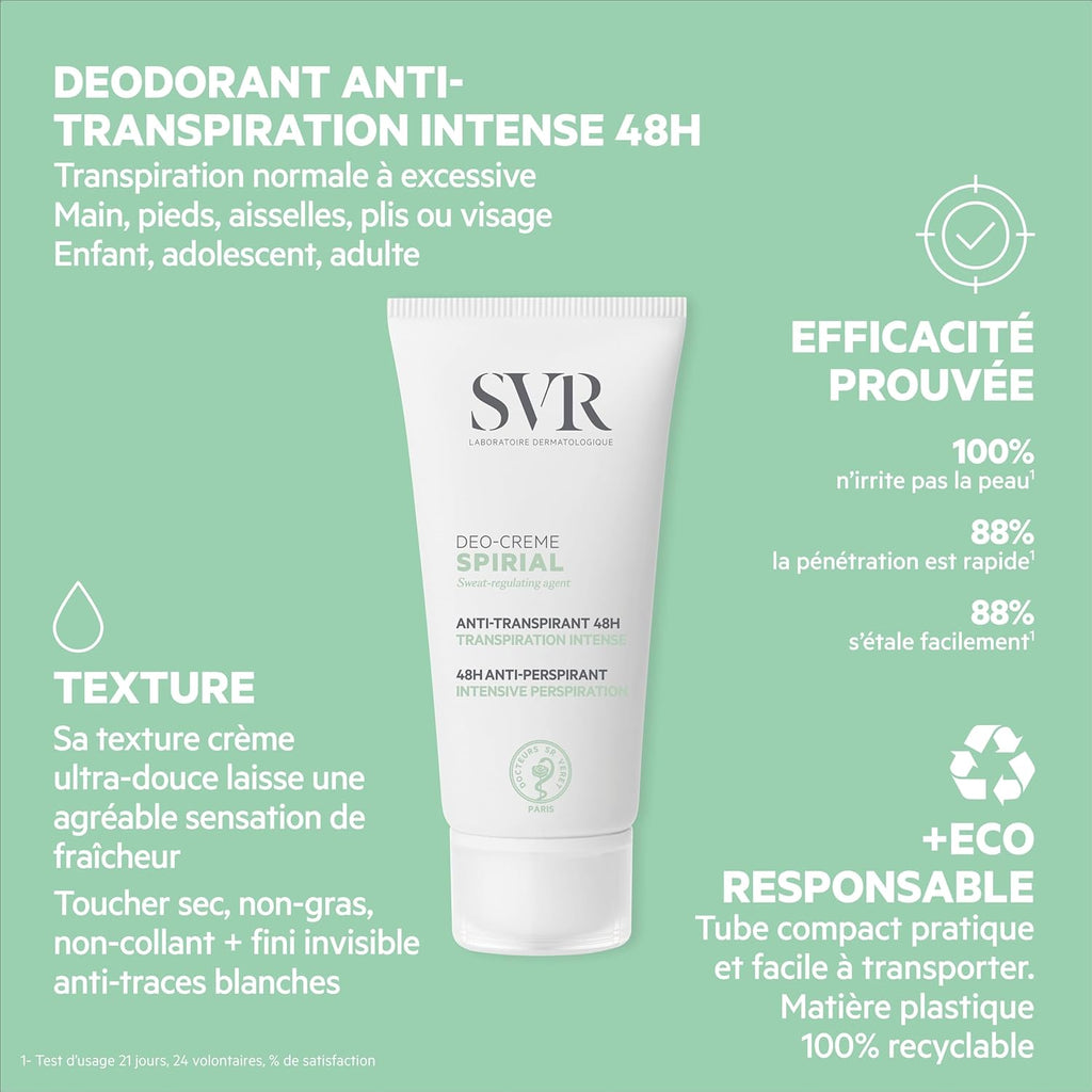 Spirial Déo-Crème Anti-Transpirant