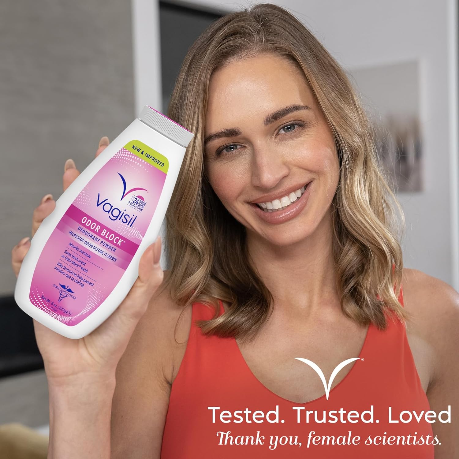 Odor Block Deodorant Talc-Free Powder