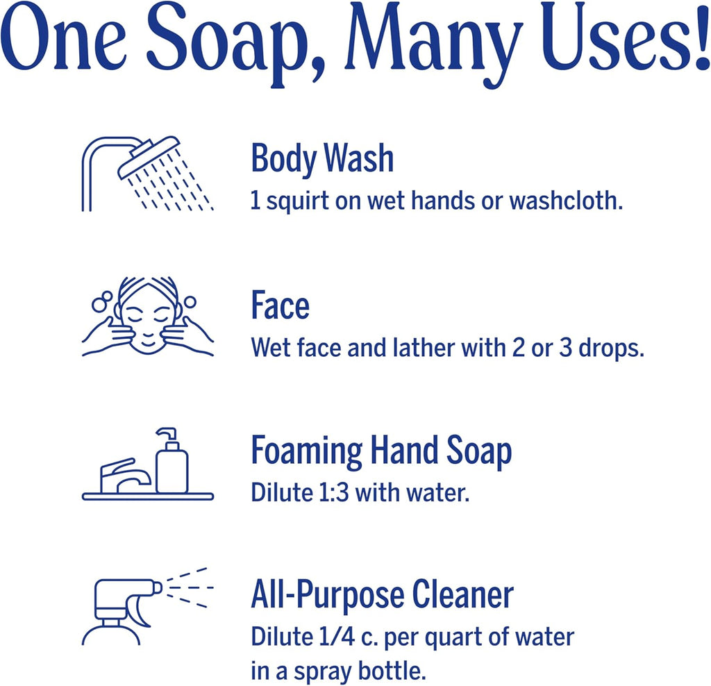 Peppermint Pure-Castile Magic Soap