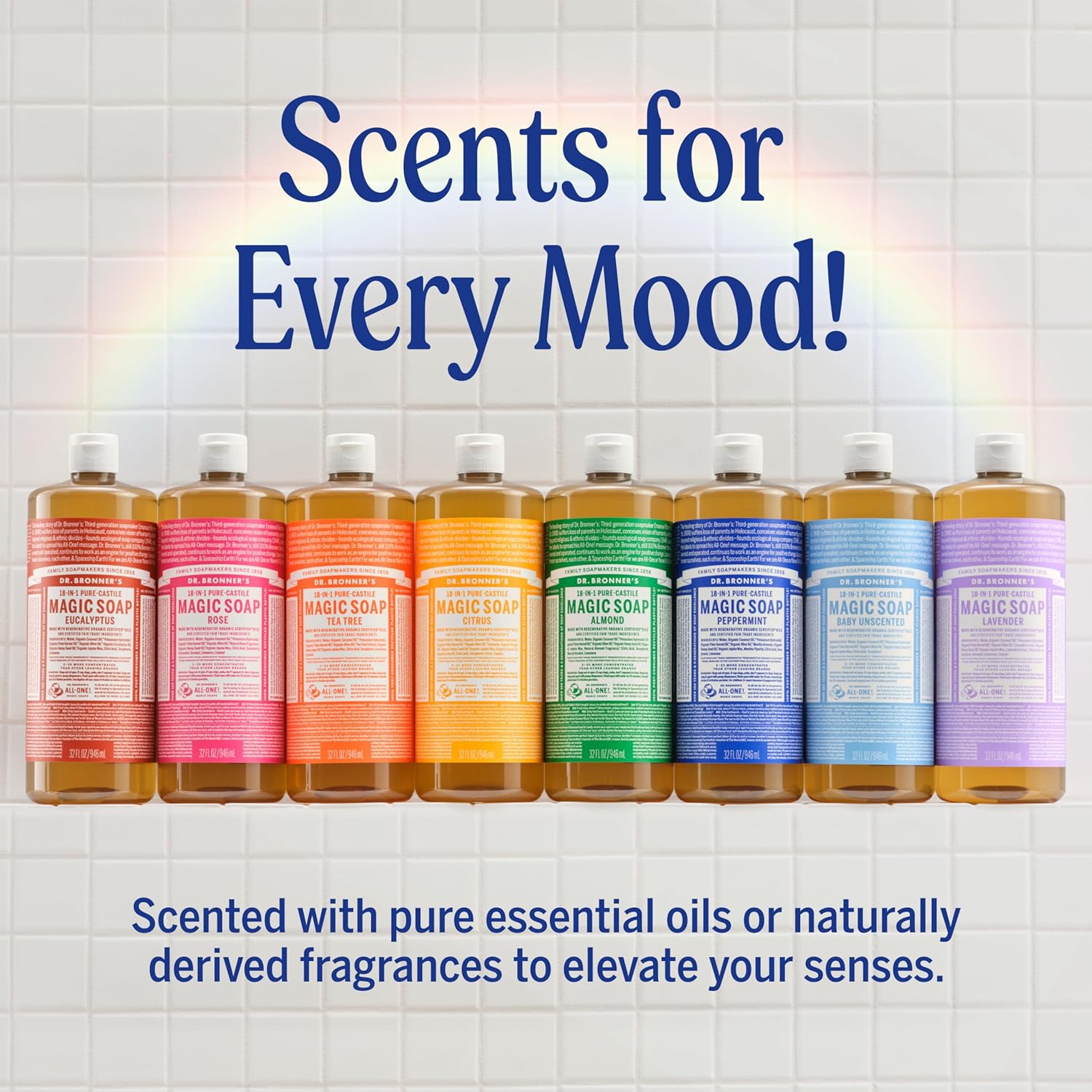 Peppermint Pure-Castile Magic Soap