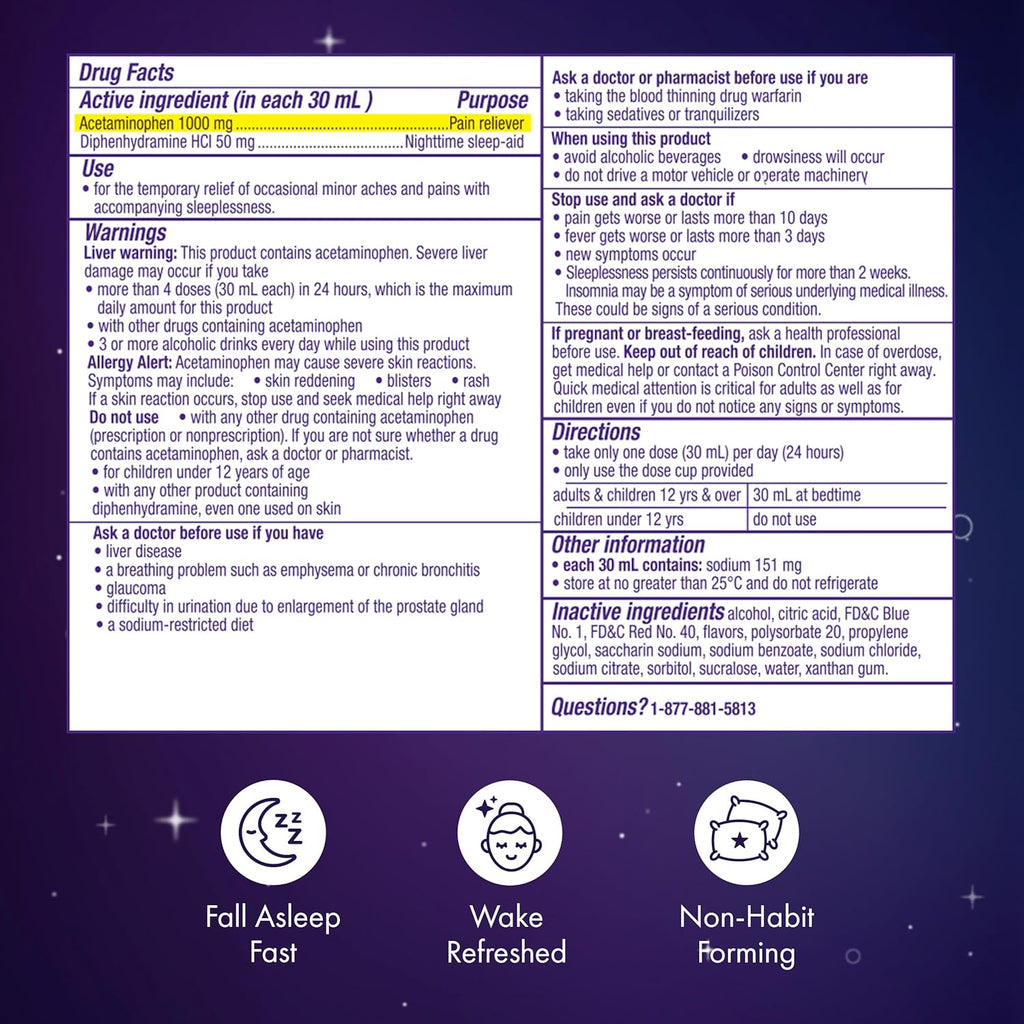 ZzzQuil Night Pain