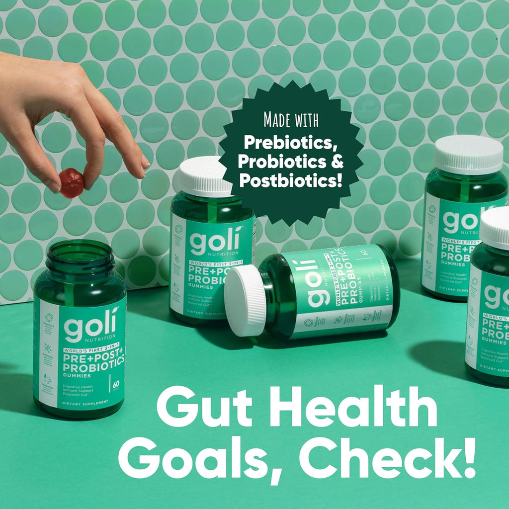 Pre Pro Postbiotic Gummies - 60 Count