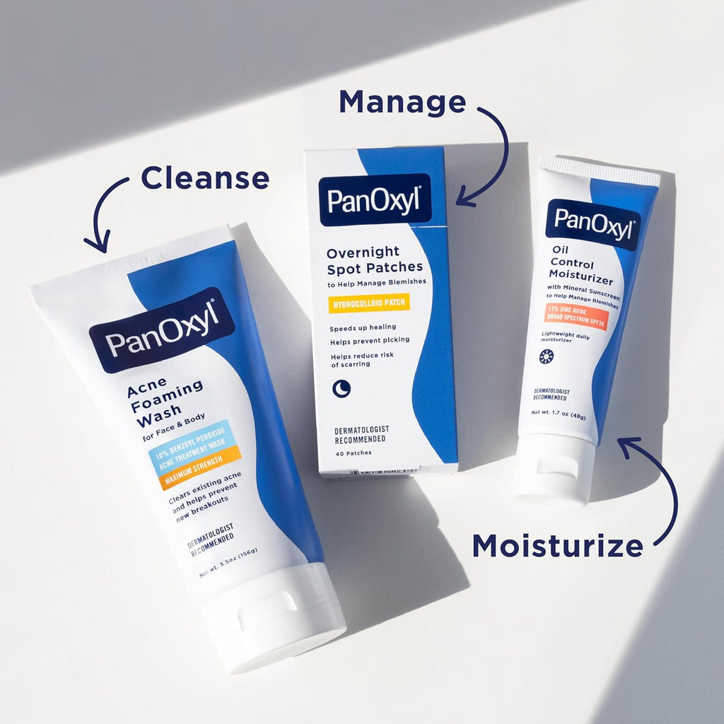 10% Benzoyl Peroxide Acne Foaming Wash