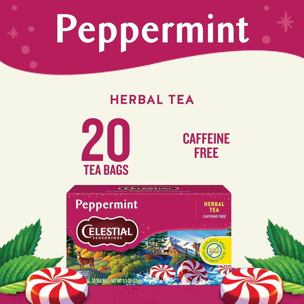 Peppermint Herbal Tea - 20 Sachets