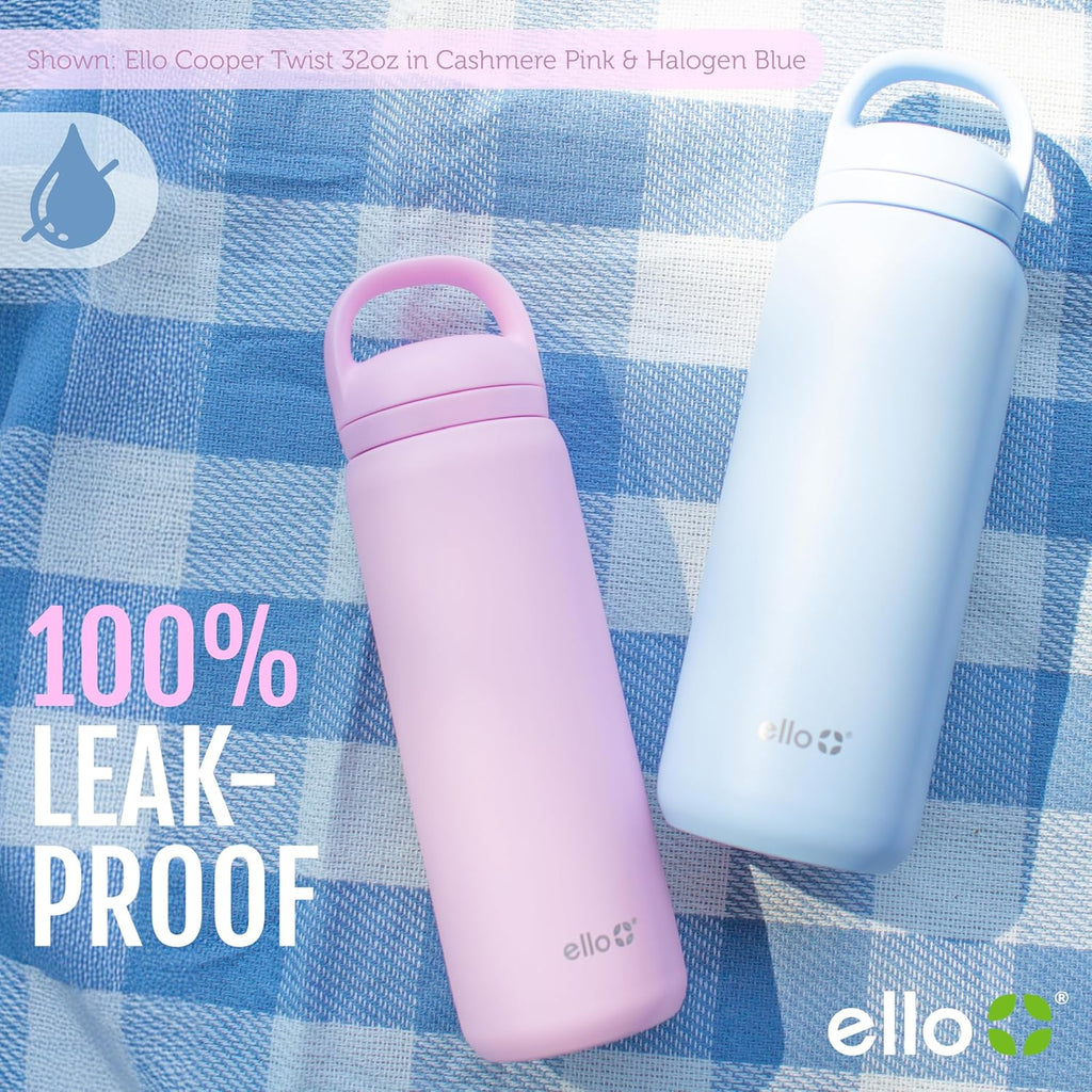 Cooper Twist Stainless Steel Water Bottle