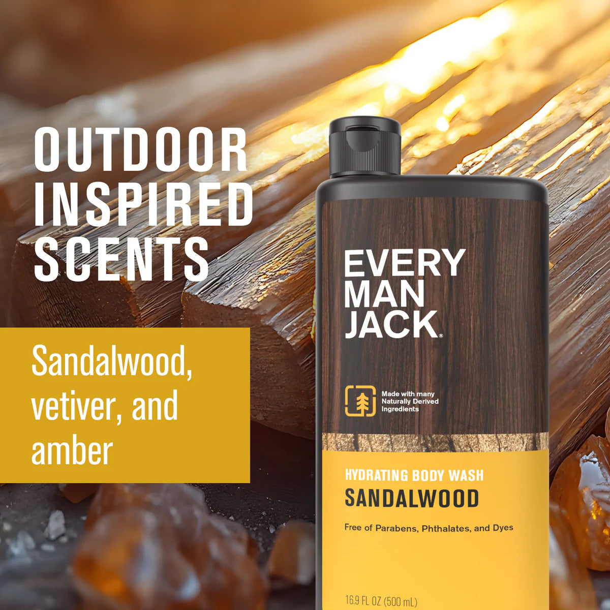 Hydrating body Wash Sandalwood
