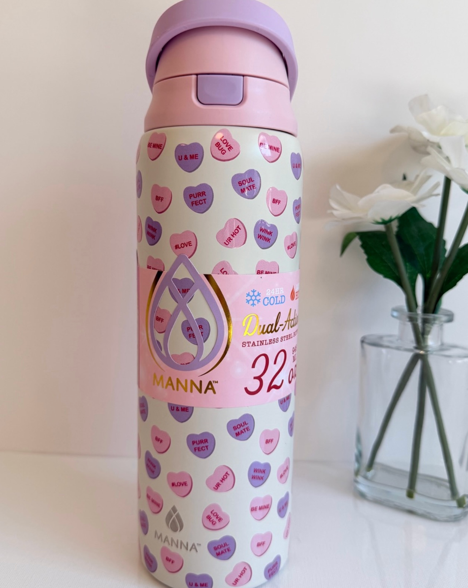 Insulated Stainless Steel Water Bottle Manna Dual-Active