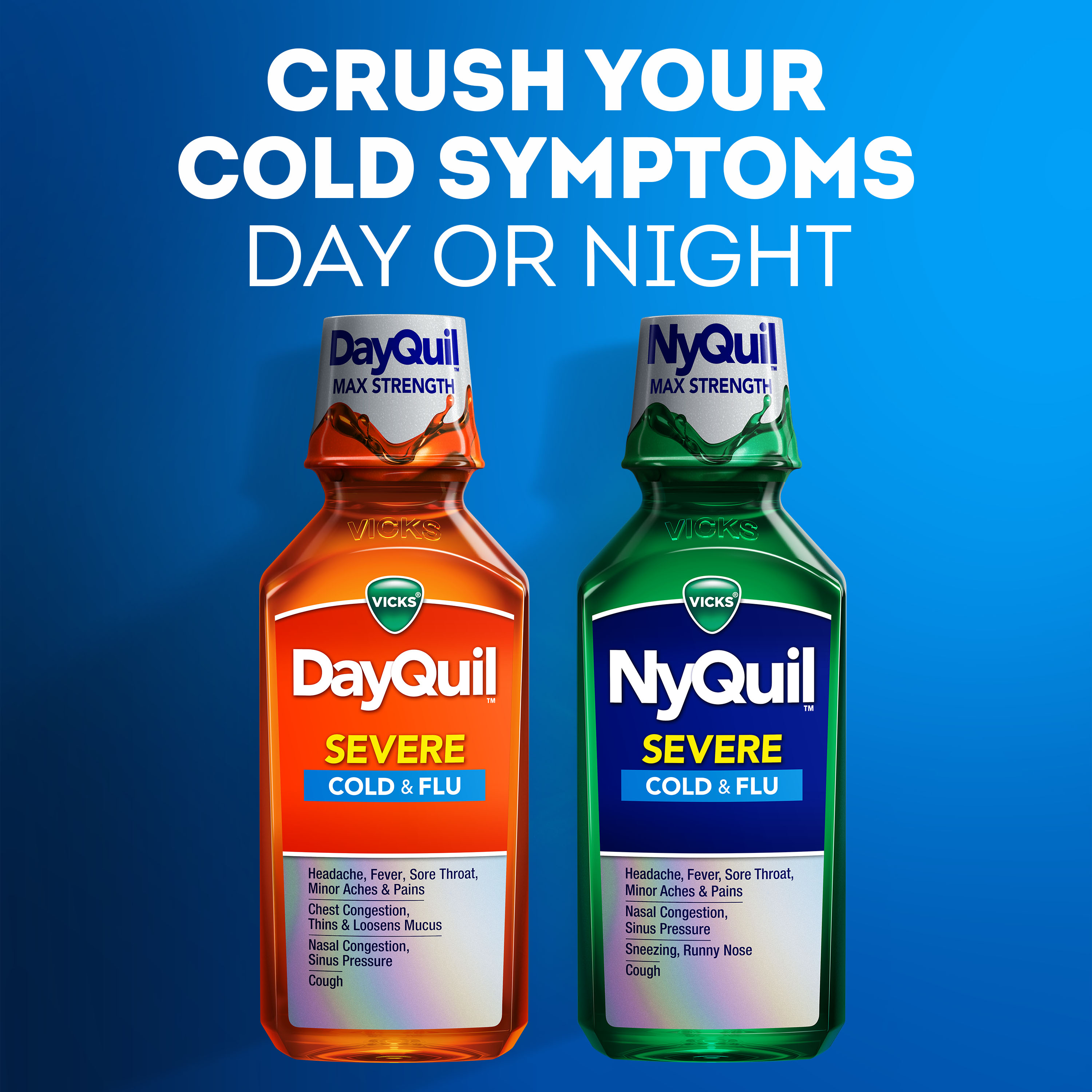 DayQuil and NyQuil Severe Cold & Flu