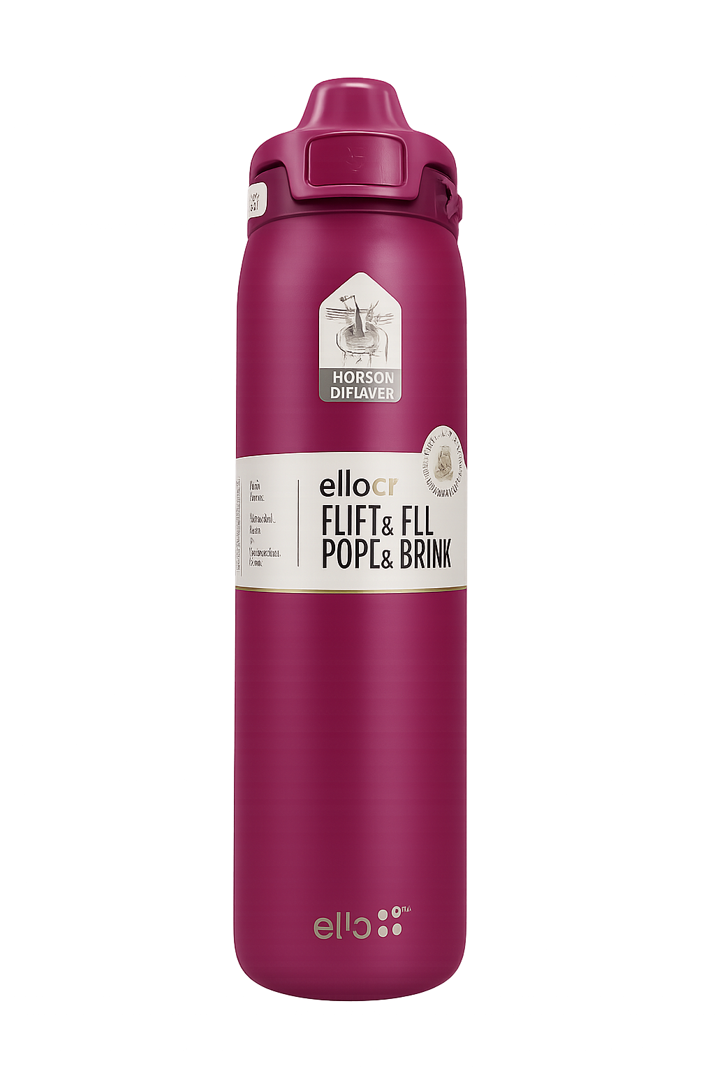 Flip to fill pop to drink