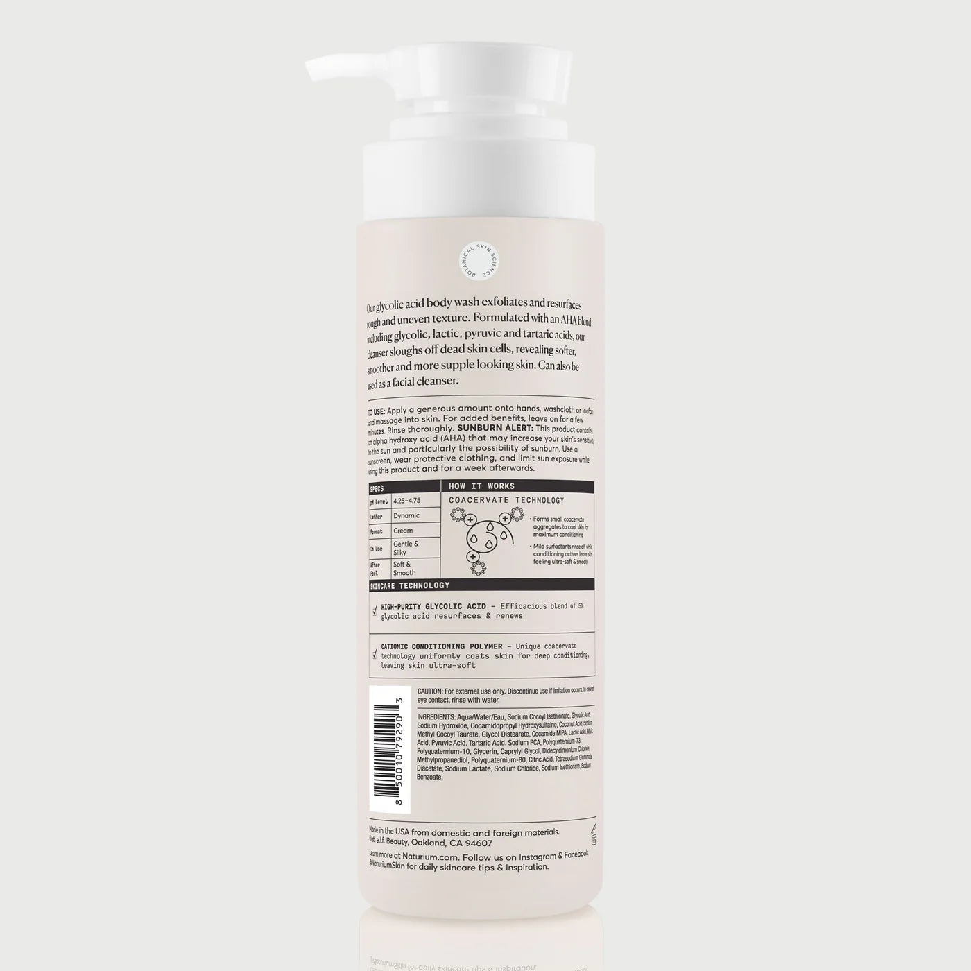 The Smoother Glycolic Acid Body Wash