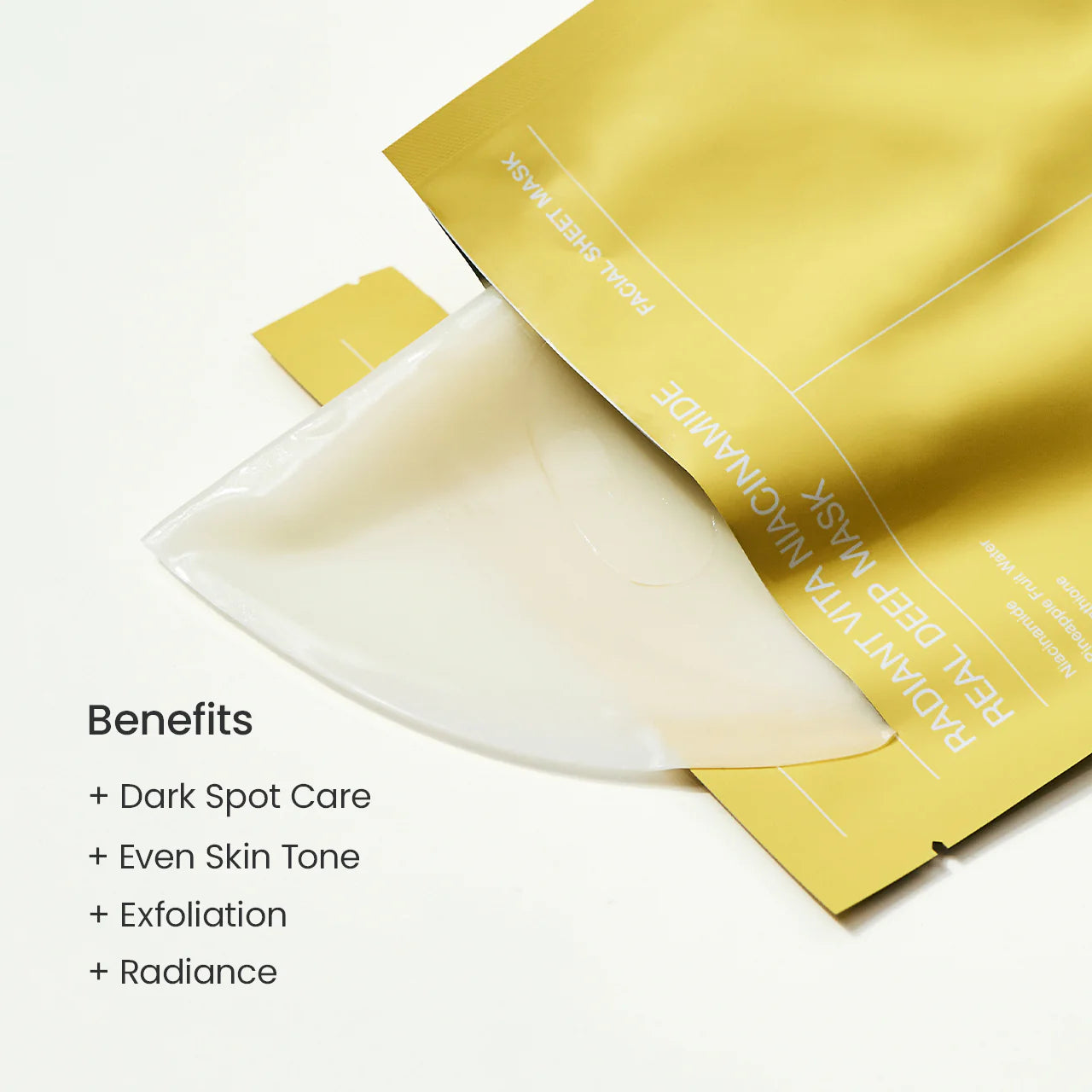 Radiant Vita Niacinamide Real Deep Mask - 4 feuilles
