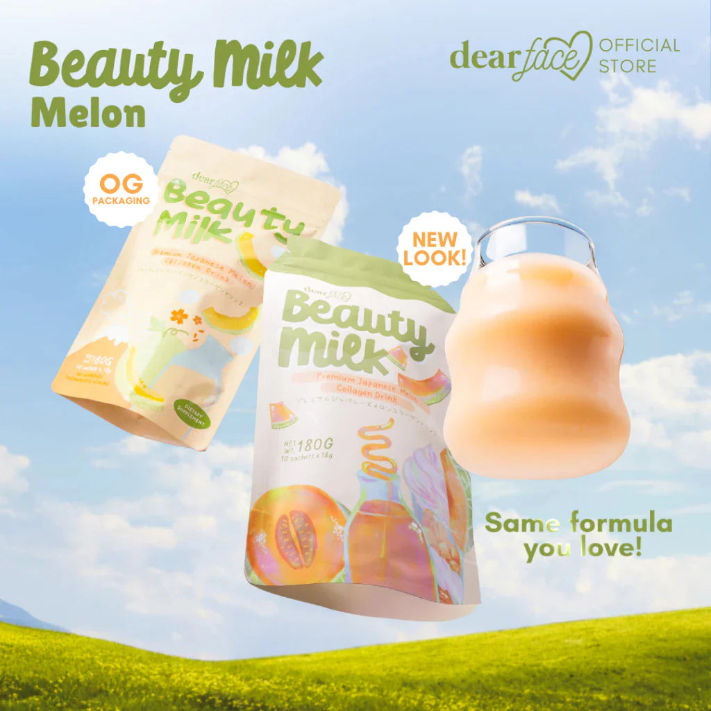 Beauty Milk Melon Collagen Drink