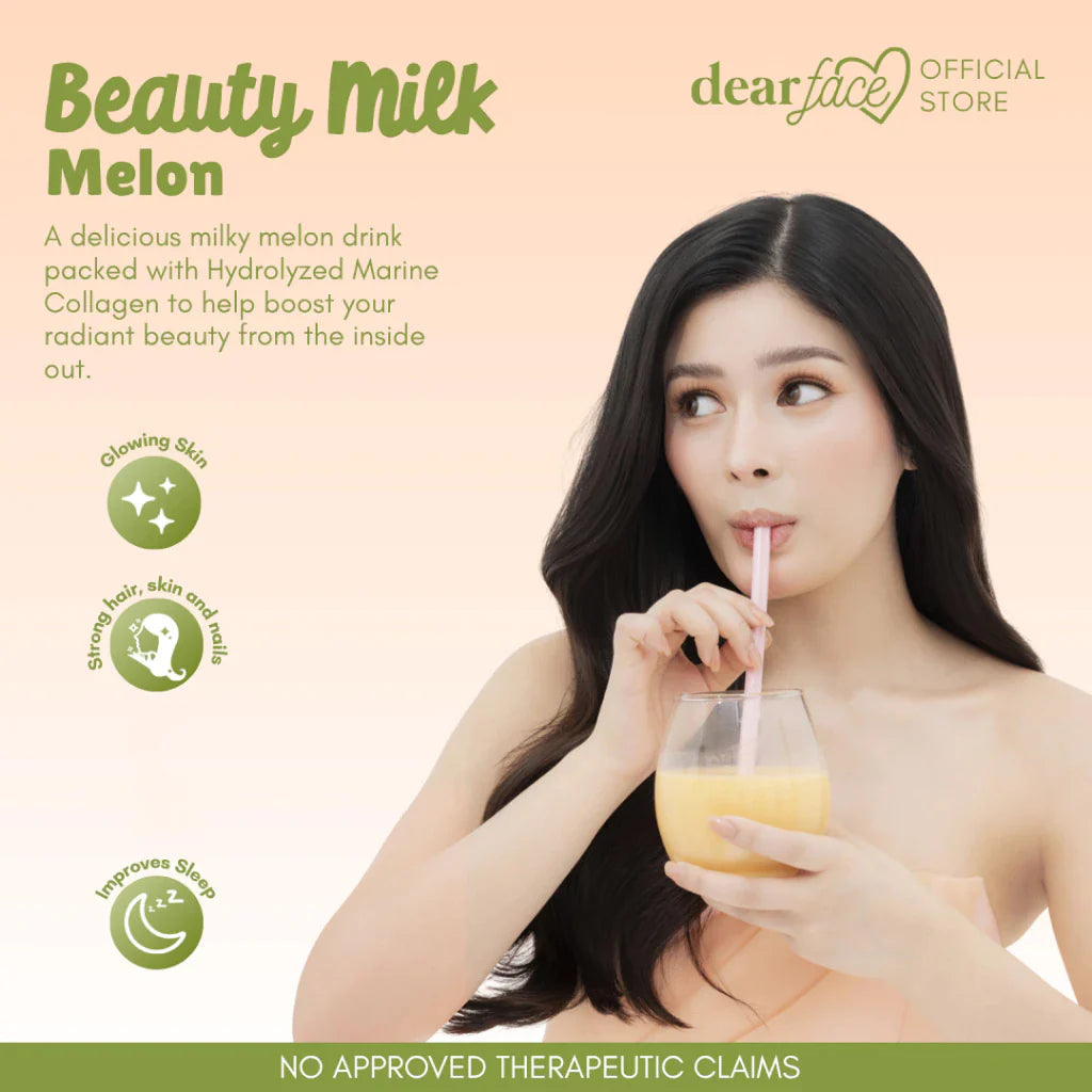 Beauty Milk Melon Collagen Drink