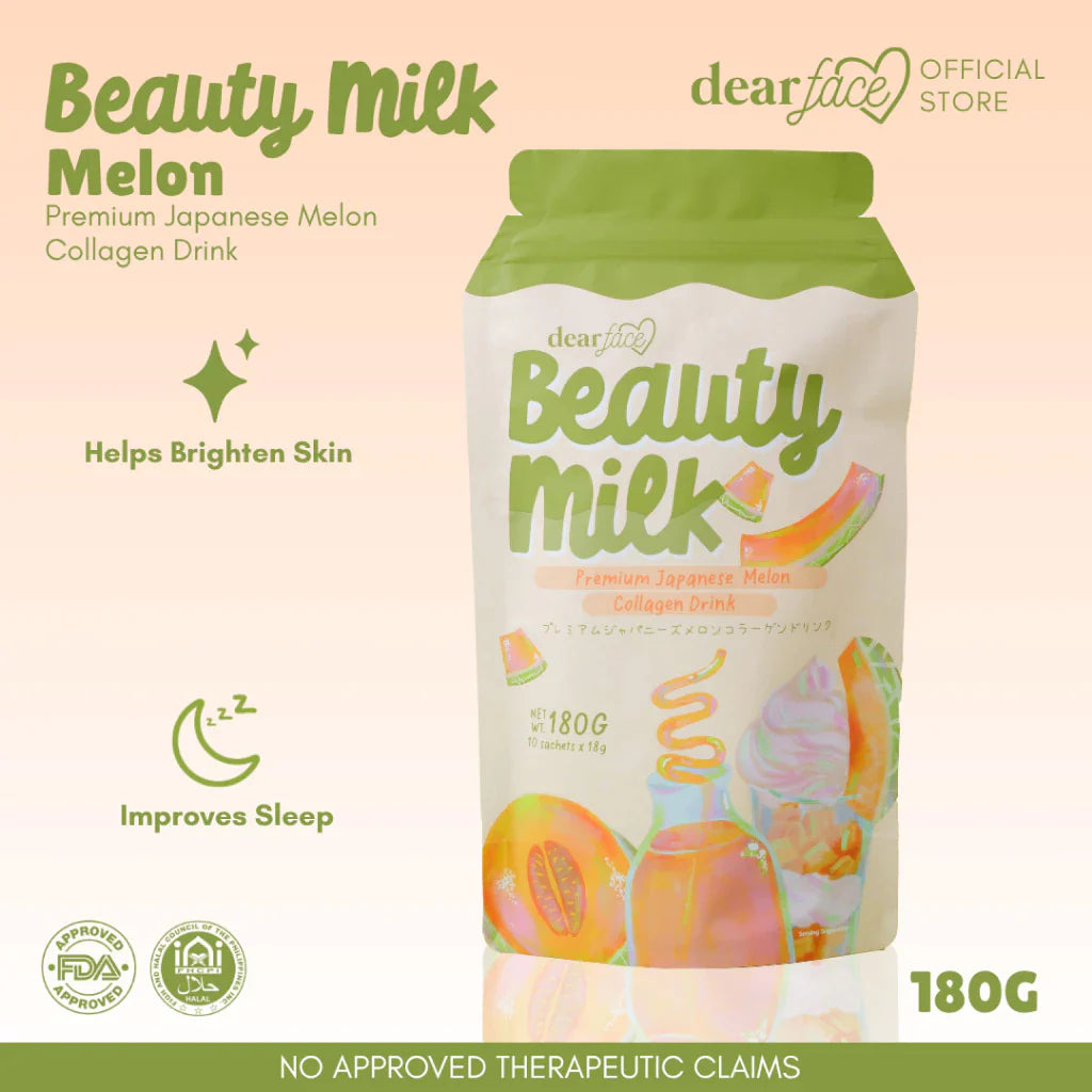 Beauty Milk Melon Collagen Drink