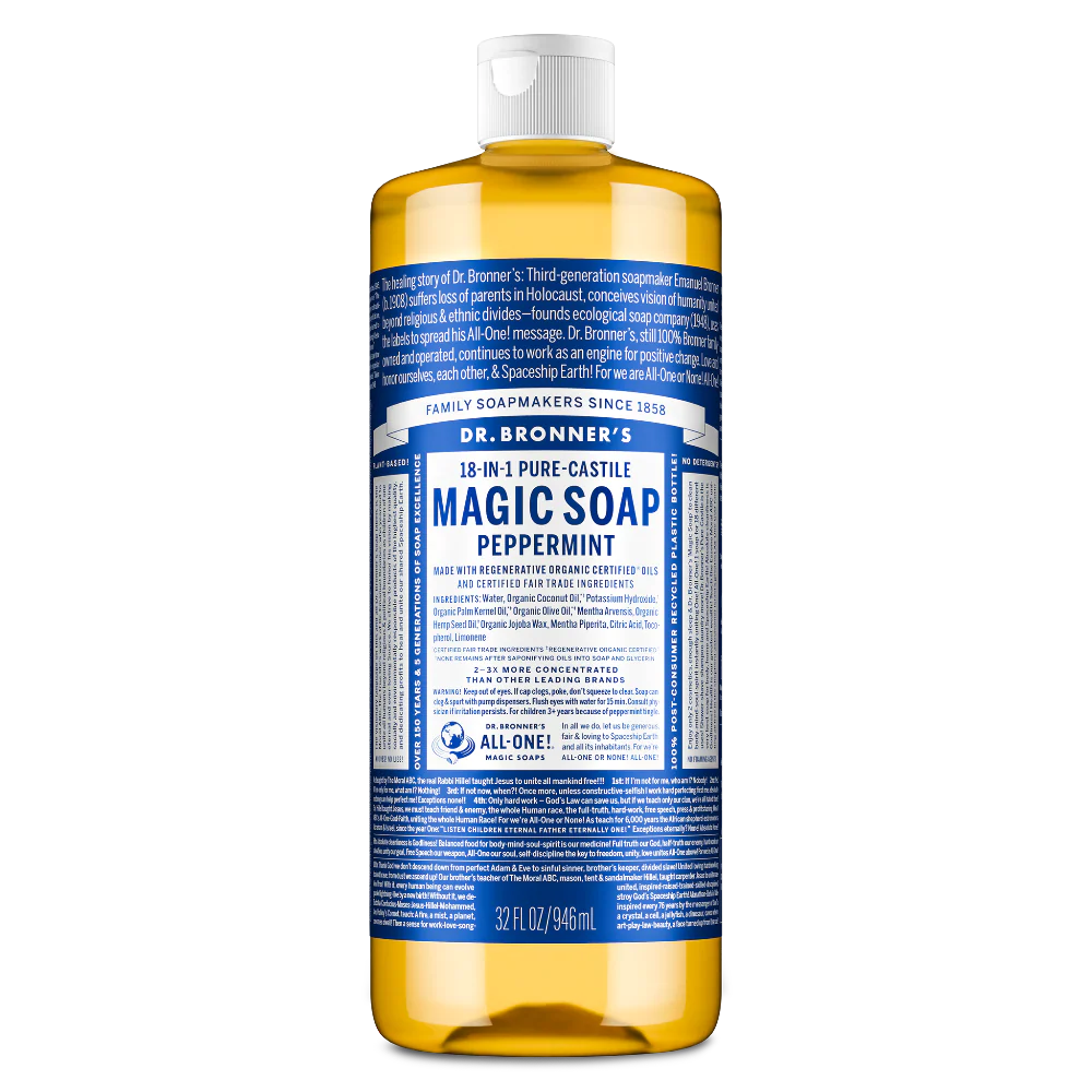 Peppermint Pure-Castile Magic Soap