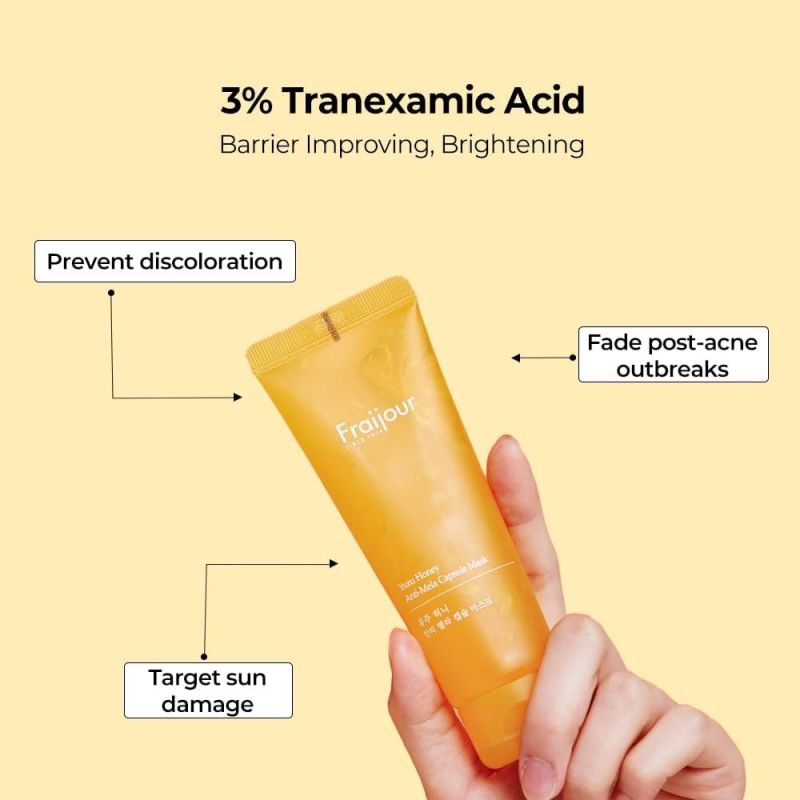 Yuzu Honey Anti-Mela Capsule Mask
