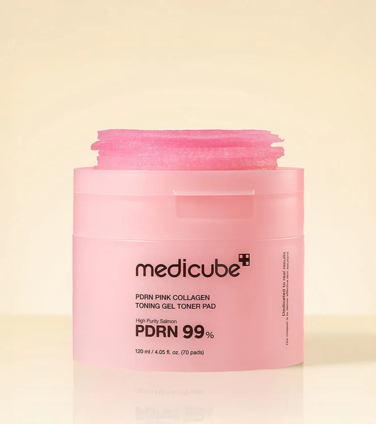 PDRN Pink Collagen Toning Gel Toner Pads 70Pcs