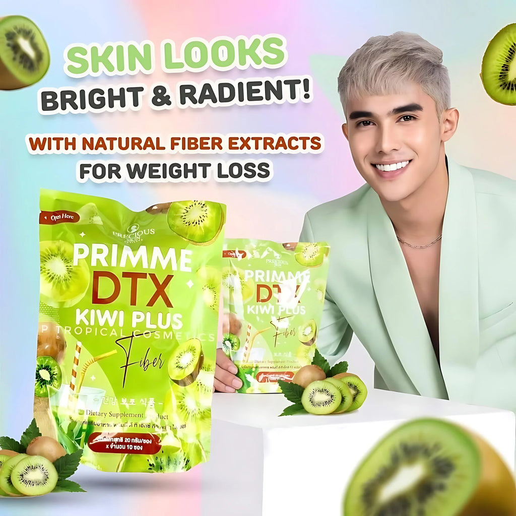Primme DTX Kiwi Plus Fiber - 10 Sachets