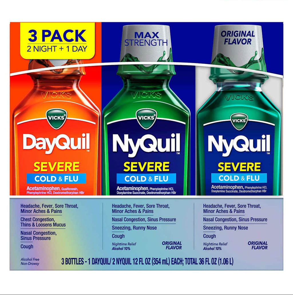 DayQuil and NyQuil Severe Cold & Flu